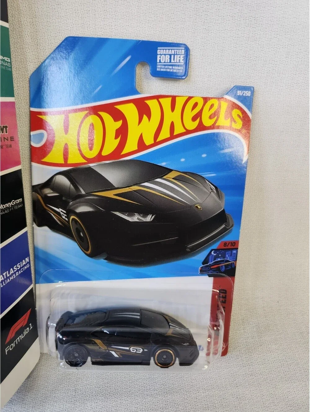 Hot Wheels Formula 1 & Fast & Furious Diecast 1:64 5-Car Collection Set